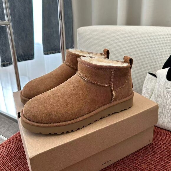 UGG Classic Ultra Mini Boots chestnut - Picture 6 of 9